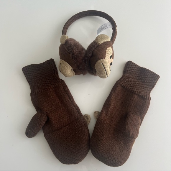 Busch Gardens earmuffs & mittens unisex kids or teens - Picture 3 of 6
